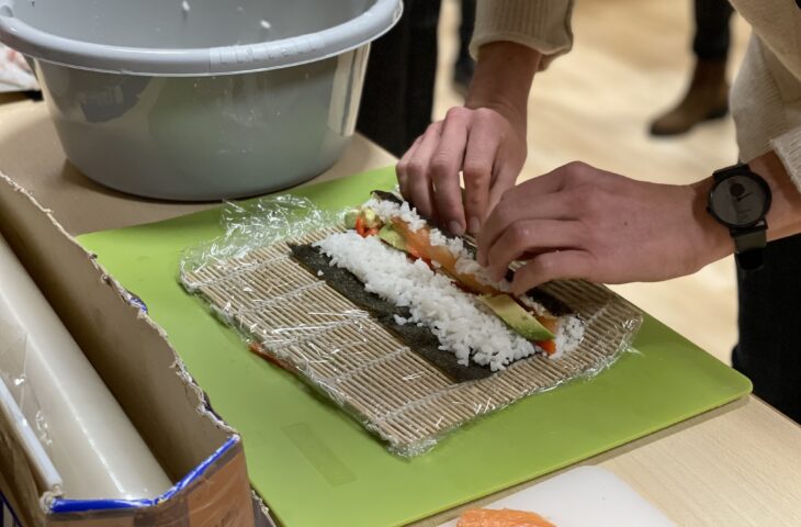 Sushi Workshop der Erwachsenenschule Waidring