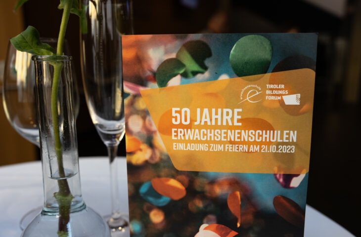 50 Jahre Erwachsenenschulen: Bildungs- und Begegnungsort in Tirols Gemeinden