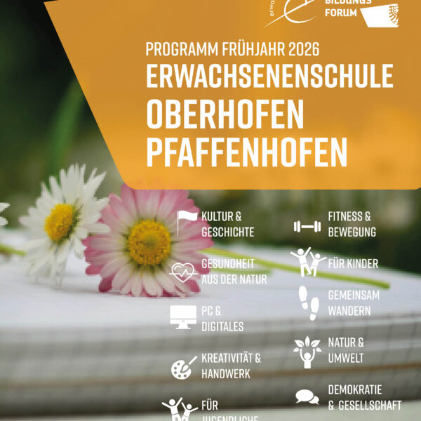 Das neue Kursprogramm ist da!