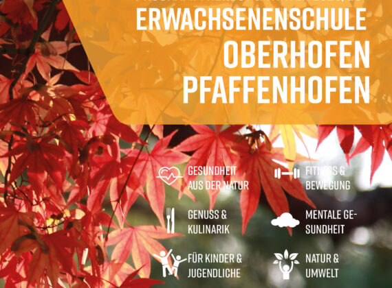 Das neue Kursprogramm ist da!