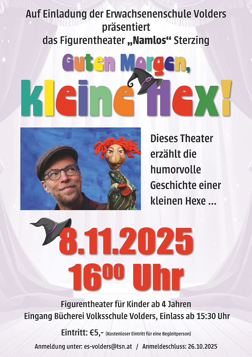 Guten Morgen, kleine Hex