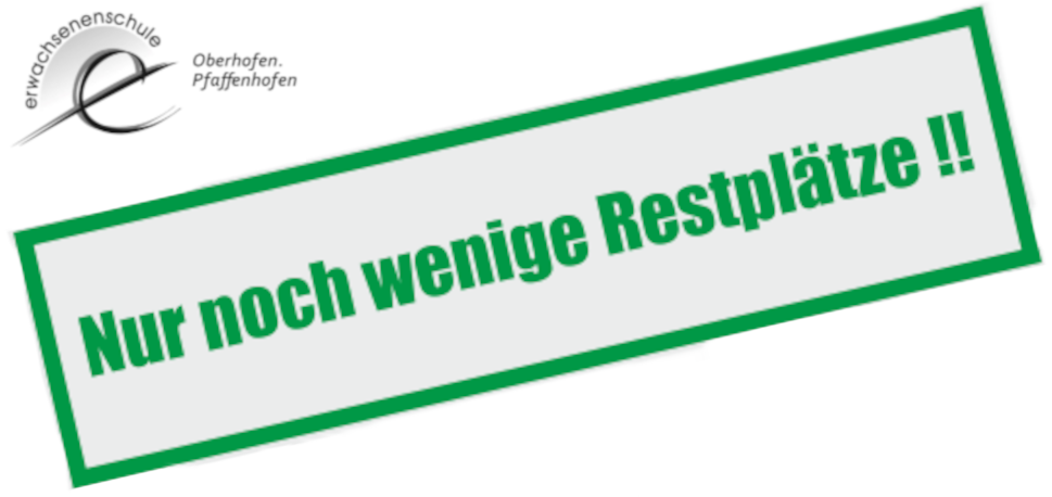 Restplätze frei!